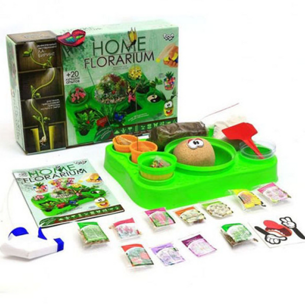 Ігровий навчальний набір для вирощування рослин HFL-01 "Home Florarium" HFL-01-01U фото