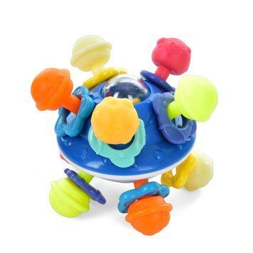 Бізіборд-брязкальце "Teether UFO" 700-H, рухомі деталі, тріскачка 700-H фото