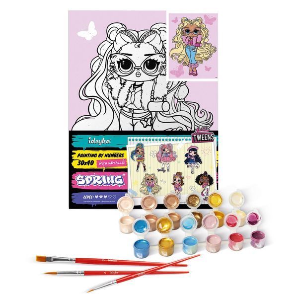Картина за номерами "L.O.L. Surprise! Tweens Olivia Flutter" KHO6286, 30х40 см 52216 фото