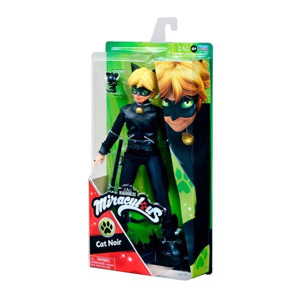 Лялька-хлопчик "Супер-Кіт" Miraculous 50002, 27 см, серія "Леді Баг та Супер-Кіт" S2 60664 фото