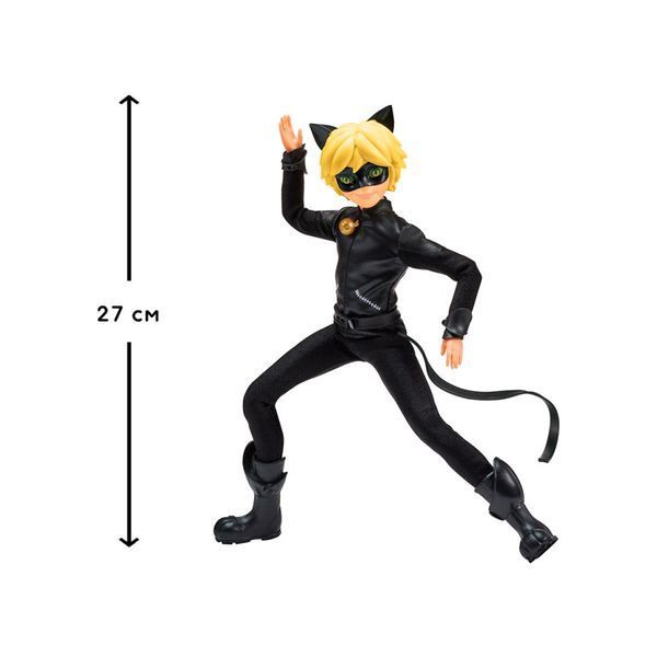 Лялька-хлопчик "Супер-Кіт" Miraculous 50002, 27 см, серія "Леді Баг та Супер-Кіт" S2 60664 фото