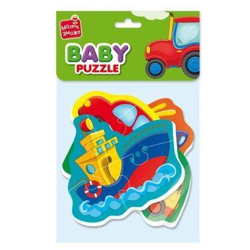 Дитячі пазли Baby&nbsp;puzzle "Транспорт" Vladi&nbsp;toys VT1106-96 29776 фото