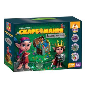 Гра настільна "Скарбоманія" Vladi Toys VT8055-30 (укр) 22935 фото