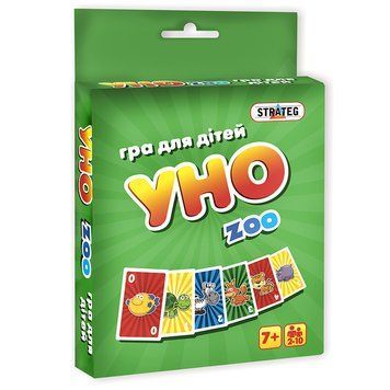 Настільна гра Уно zoo 7016 (укр.) 7016ST фото