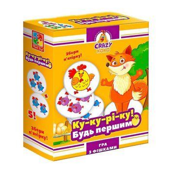 Гра настільна "Ку-ку-ре-ку!" Vladi Toys VT8025-08 VT8025-08 укр 30419 фото