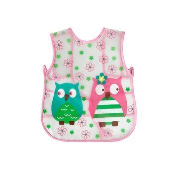 Слинявчик клейончатий на зав`язках MGZ-0607(Pink) MGZ-0607(Pink) фото