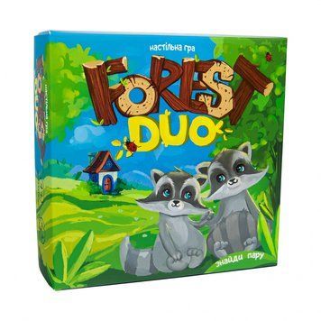 Настільна гра-мемо "Forest Duo" 30867 інструкція 64 фішки 30867 фото