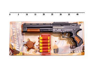Іграшковий дробовик "Marshal" Golden Gun 915GG з м'якими кулями 915GG фото