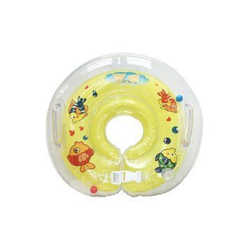 Надувний круг на шию для купання дітей "Рибка" MGZ-0936(Yellow) 62011 фото
