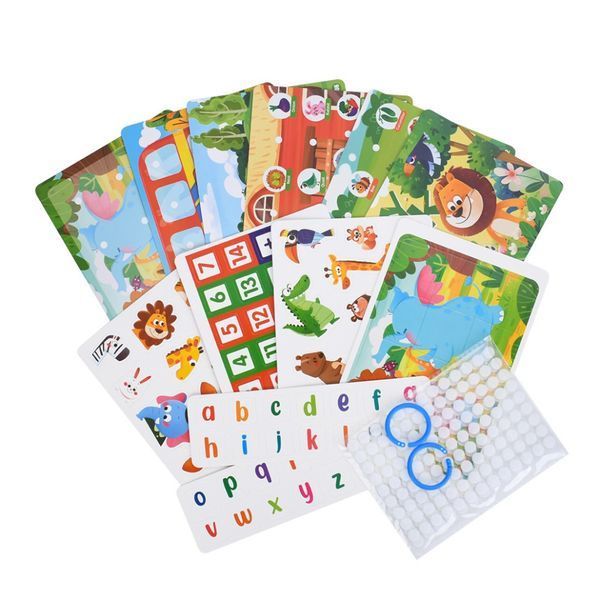 Мягкая развивающая игрушка-книжечка "Busybook" YB-501-502-503-1 YB-501-502-503-1 фото