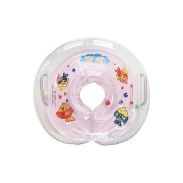 Надувний круг на шию для купання дітей "Рибка" MGZ-0936(Pink) 62012 фото