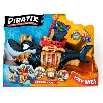 Детский игровой набор с фигурками "Королевская черная акула" PIRATIX PPXSP112IN11 PPXSP112IN11 фото