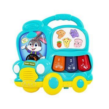 Дитяча музична іграшка "Веселий автобус" 8633(Blue) 62646 фото