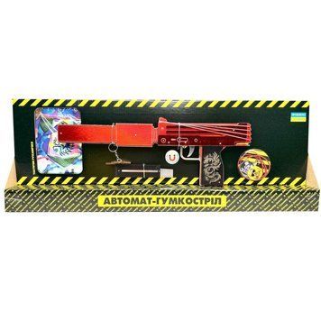 Зібрана модель Гумкостріл BOX "MAC-10 Ruby" M10-R 49184 фото