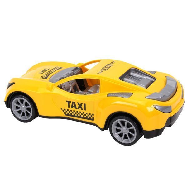 Дитяча іграшка "Таксі спорткар" 7495TXK сітка, жовтий 42644 фото