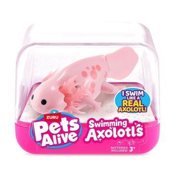 Інтерактивна іграшка Аксолотль Pets & Robo Alive 9556A, рожевий 50755 фото