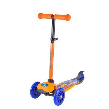 Дитячий самокат Hot Wheels Bambi LS2212 з рюкзачком 17х20 см 29878 фото