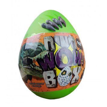 Дитячий набір для творчості в яйці "Dino WOW Box" DWB-01-01U, 20 предметів Зелений 15905s18366 фото