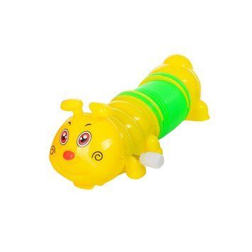 Детская заводная игрушка "Гусеница" LY2018C(Yellow) с пружинкой LY2018C(Yellow) фото