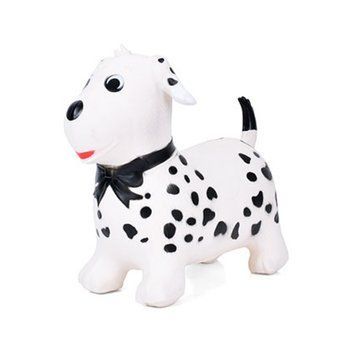 Дитяча іграшка-стрибун "Цуценя" MS 4160(White) гума, до 20 кг 62951 фото