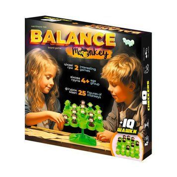 Розвиваюча настільна гра "Balance Monkey" BalM-01, 25 фігурок мавп 39755 фото