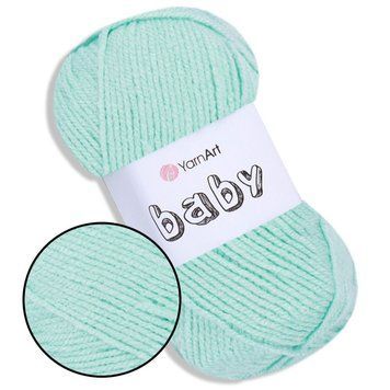 Пряжа для игрушек Baby YA150-50 акрил, 50 грамм, 150 м, в ассортименте YA150-50 фото