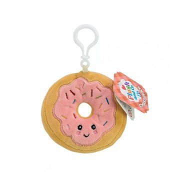 Мягкая игрушка-брелок "Пончик" Plush and Co PLC25087, 10 см PLC25087 фото