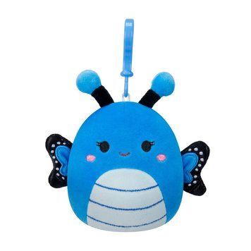 М'яка іграшка на кліпсі "Метелик Вейверлі" Squishmallows SQCP00220, 9 см 53559 фото
