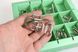 Набір головоломок Metall Puzzles green Eureka 3D Puzzle 473357, 10 головоломок 473357 фото 1