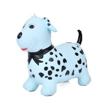 Дитяча іграшка-стрибун "Цуценя" MS 4160(Blue) гума, до 20 кг 62954 фото