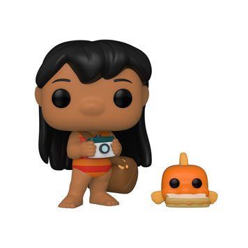 Ігрова фігурка "Ліло і Стіч Ліло з рибкою" Funko POP! 55621 54202 фото