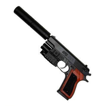 Детский игровой Пистолет SP-3F+ пластикивые пульки SP-3F+ фото