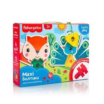 Гра-конструктор "Fisher-Price. Maxi болтики" Vladi Toys VT2905-23 Укр VT2905-23 фото