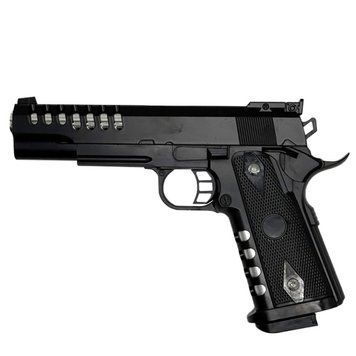 Детский игрушечный пистолет на пульках M688 черный M688 фото