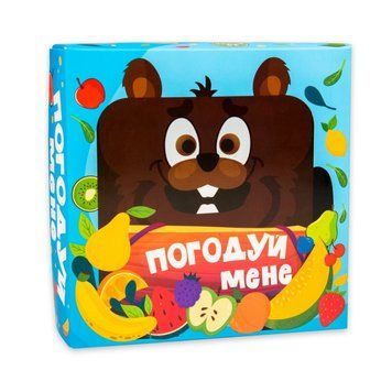 Настільна гра "Погодуй мене - бобер" 30378 інструкція 20 фішок, рулетка 30378 фото