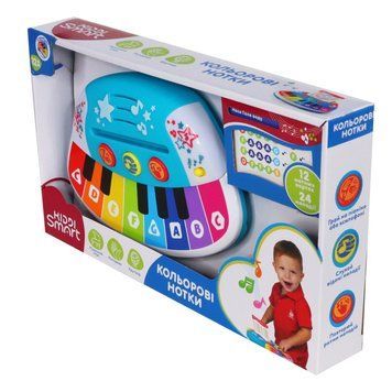 Детская музыкальная игрушка "Цветные ноты" KIDDI SMART 4514T-KS 4514T-KS фото