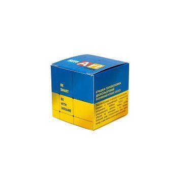 Головоломка Розумний кубик SCU333 "Прапор України" (Bicolor Bump Smart Cube "Ukraine") SCU333 фото